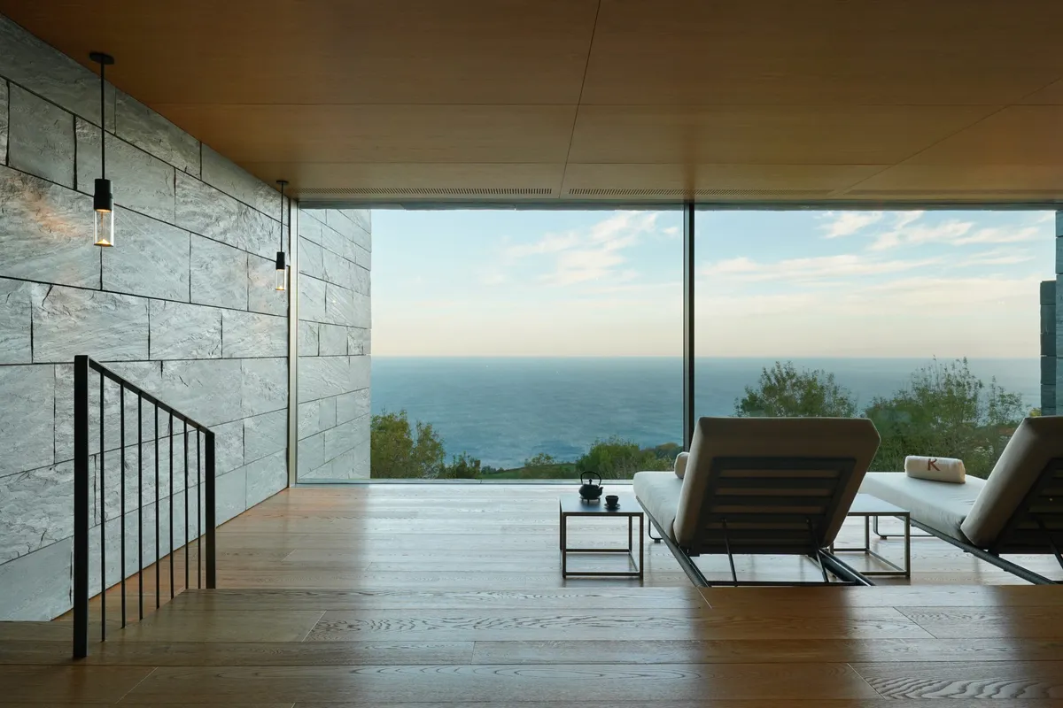 Spa con vistas al mar