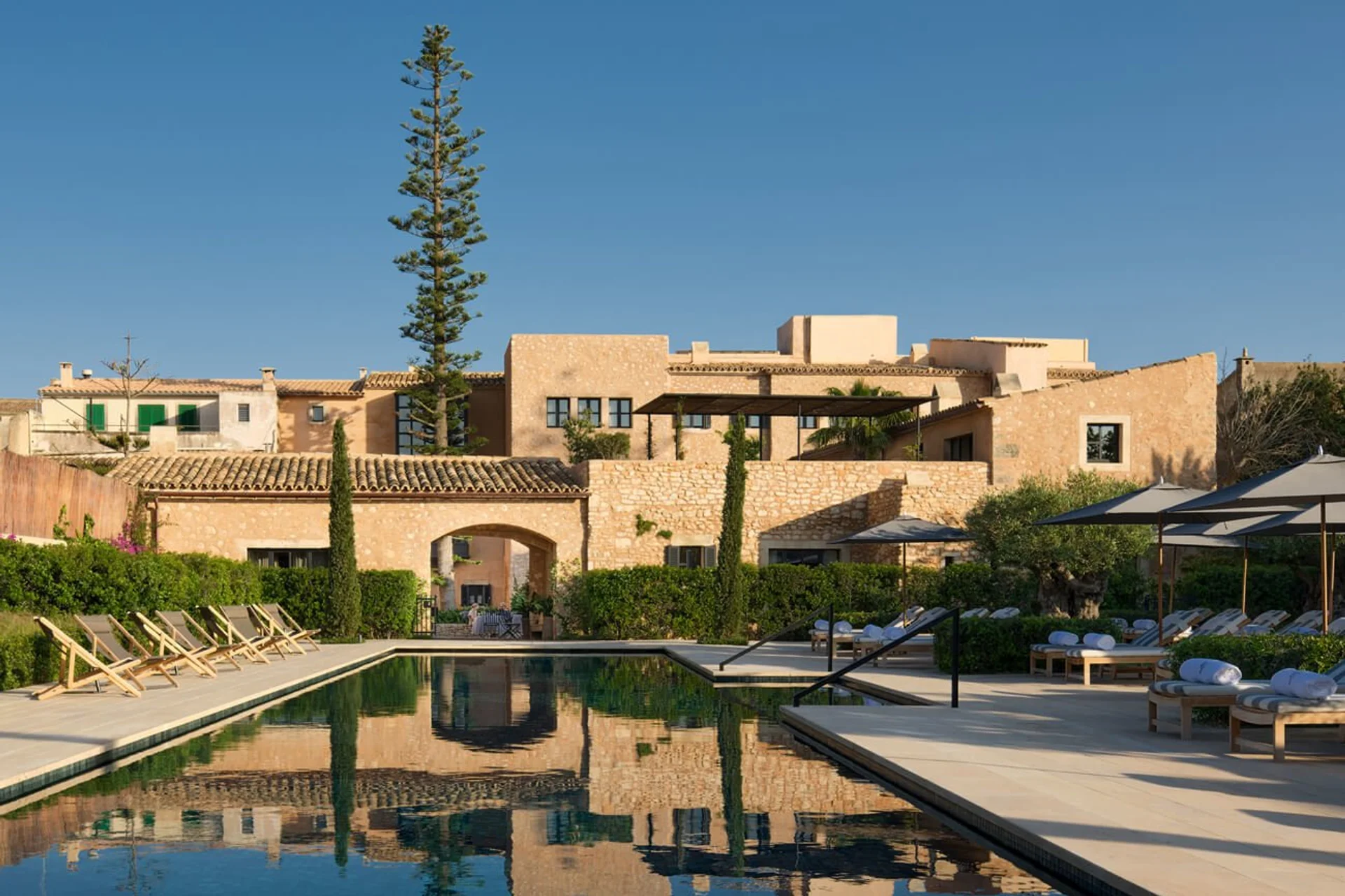 Can Ferrereta - Fachada principal de la mansión mallorquina del siglo XVII