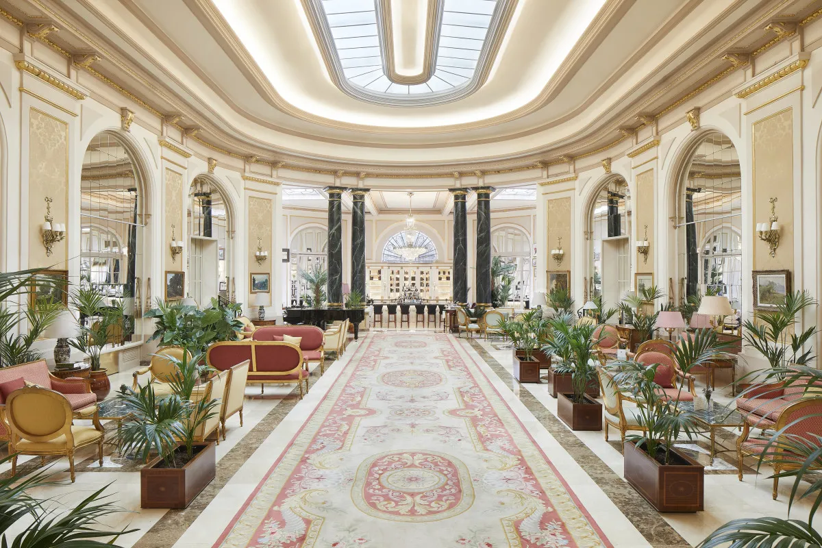 Palm Court con cúpula de cristal