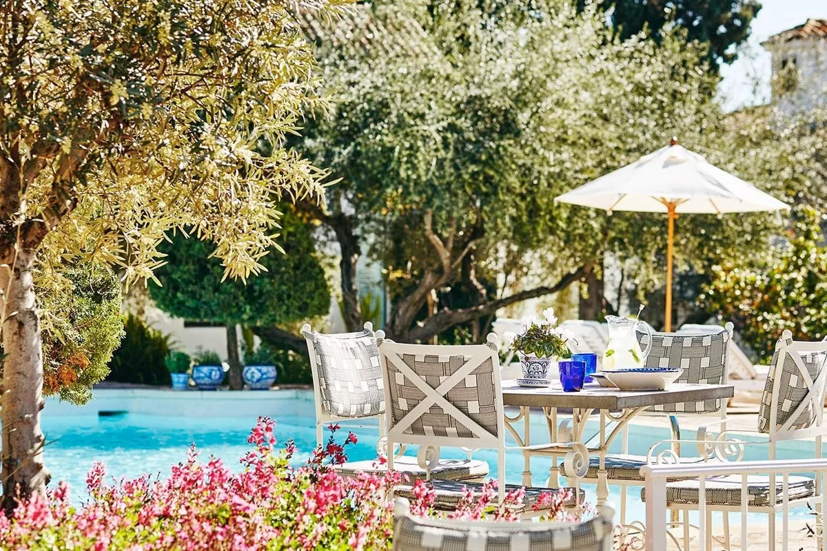 Piscina del jardín