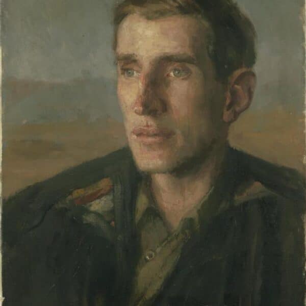 Head & shoulders portrait of Wilfred Thesiger. Autor: Anthony Devas. Fuente: Unsplash.