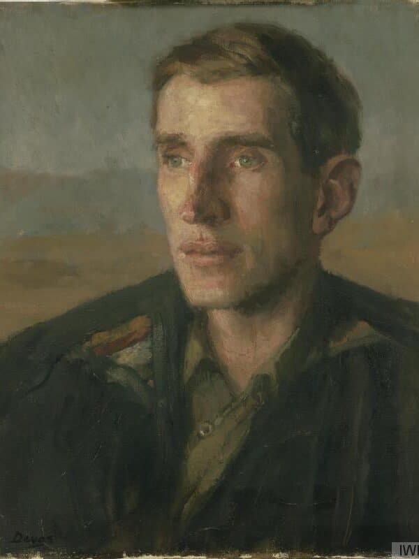 Head & shoulders portrait of Wilfred Thesiger. Autor: Anthony Devas. Fuente: Unsplash.