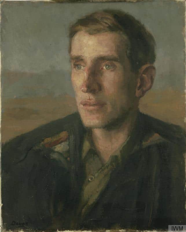 Head & shoulders portrait of Wilfred Thesiger